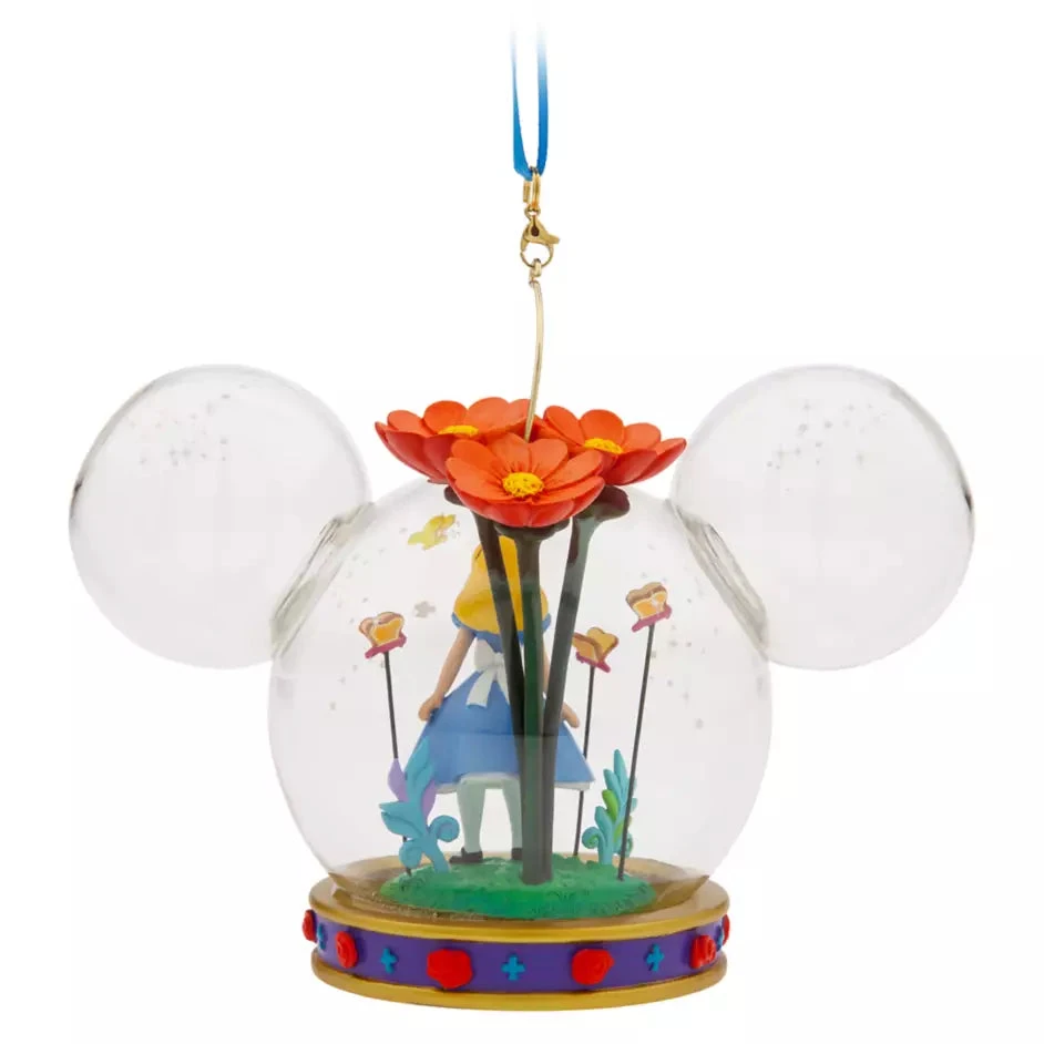 Alice In Wonderland Dome Sketchbook Ornament 2 Alice In Wonderland Dome Sketchbook Ornament - Image 2