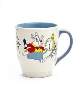 White Rabbit Mug Alice In Wonderland Classic Collection