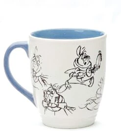White Rabbit Mug Alice In Wonderland Classic Collection -Mila's Toys Store AliceMugwithRabbit1