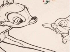 Disney Bambi Fleece Throw 7 Disney Bambi Fleece Throw -Mila's Toys Store Bambithrow2