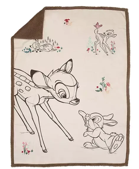 Disney Bambi Fleece Throw 1 Disney Bambi Fleece Throw