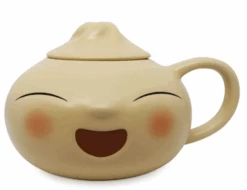 Bao Figural Mug With Lid