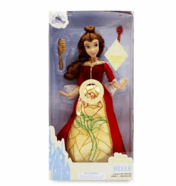 Belle Premium Doll With Light-Up Dress -Mila's Toys Store Belle3