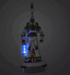 Buzz Lightyear And Sox Light-Up Hanging Ornament -Mila's Toys Store BuzzOrn3