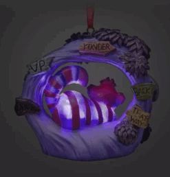 Cheshire Cat Light-Up Hanging Ornament -Mila's Toys Store Cheshireorn3