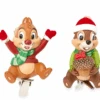 Chip ‘n’ Dale Festive Clip-On Ornaments
