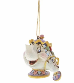 Enesco Mrs. Potts And Chip Disney Traditions Hanging Ornament