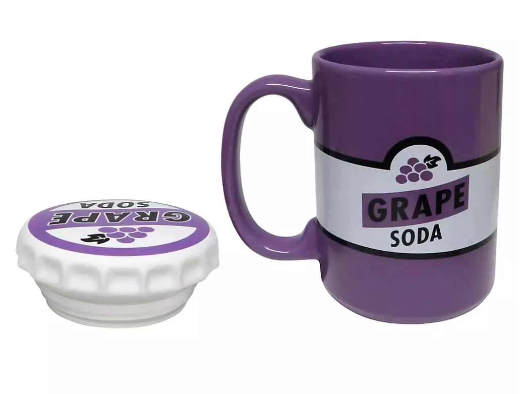 Grape Soda Mug With Lid - Up 3 Grape Soda Mug With Lid - Up - Image 3