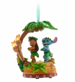 Lilo And Stitch Singing Hanging Ornament