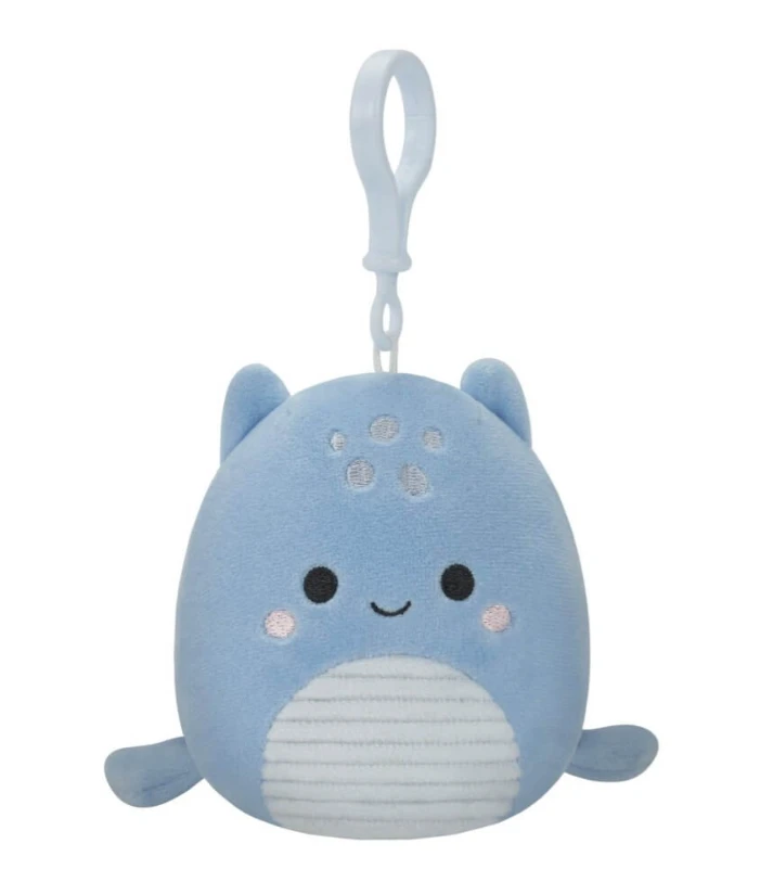 Lune Squishmallows 3.5 Inch (9cm) Clip-On Bag Charm 1 Lune Squishmallows 3.5 Inch (9cm) Clip-On Bag Charm