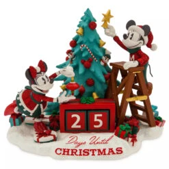 Mickey And Minnie Mouse Holiday Countdown Calendar