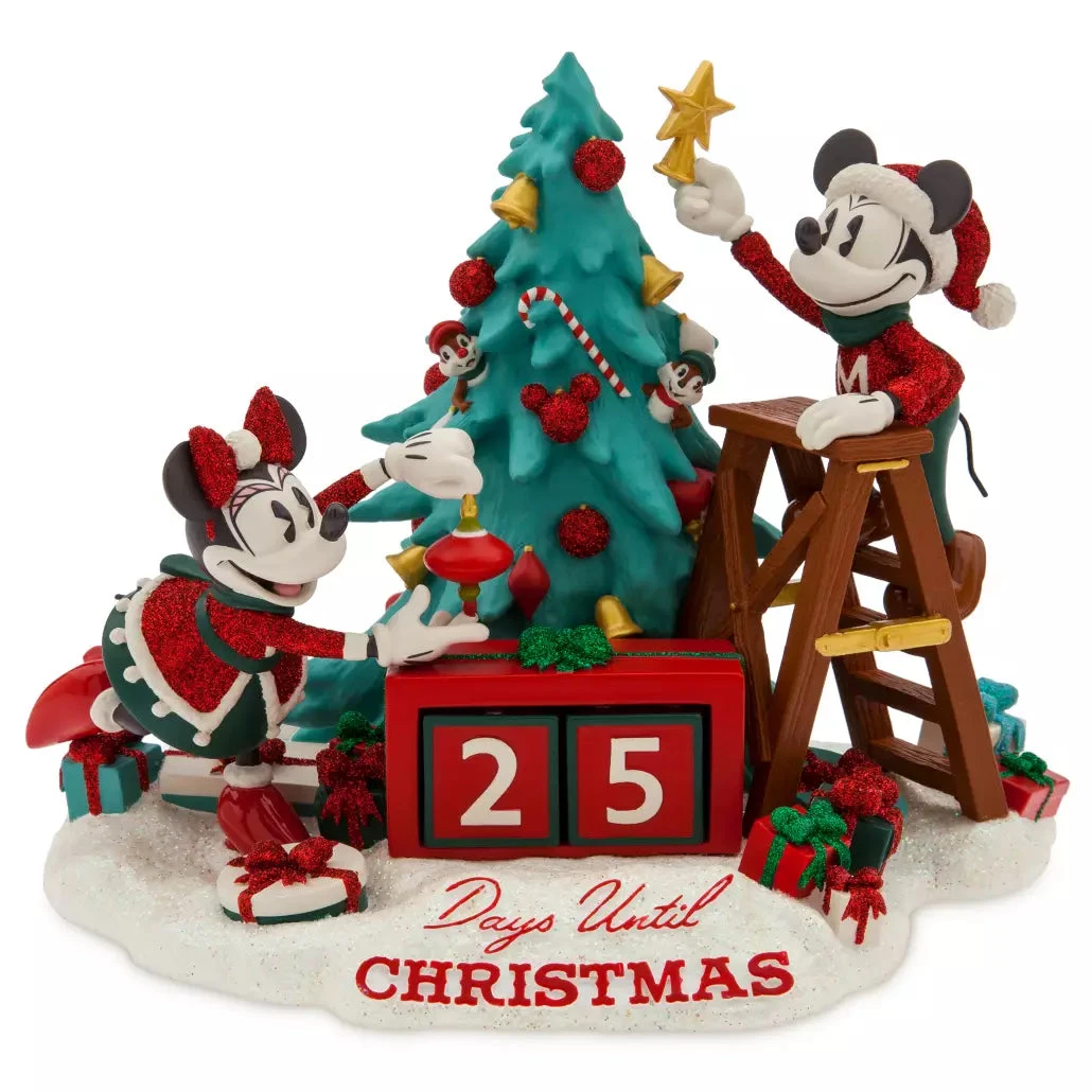 Mickey And Minnie Mouse Holiday Countdown Calendar 1 Mickey And Minnie Mouse Holiday Countdown Calendar