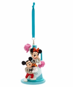 Mickey And Minnie Cheer Hanging Ornament