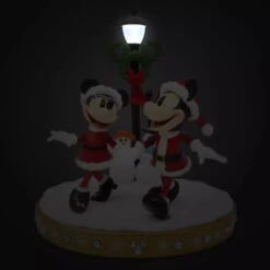 Disney Mickey And Minnie Light-Up Figurine -Mila's Toys Store MMStatue5