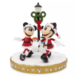 Disney Mickey And Minnie Light-Up Figurine