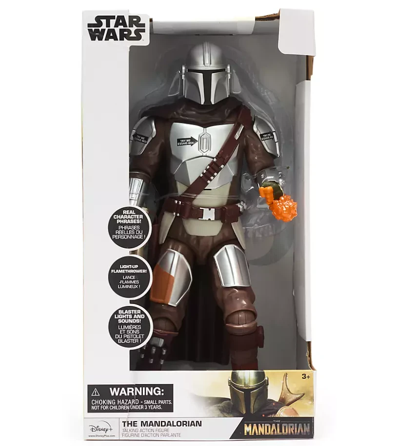 The Mandalorian Talking Action Figure - Star Wars 4 The Mandalorian Talking Action Figure - Star Wars - Image 4