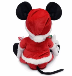 Mickey Mouse Musical Holiday Plush -Mila's Toys Store Mickeysanta3