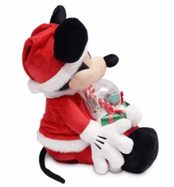 Mickey Mouse Musical Holiday Plush -Mila's Toys Store Mickeysanta4