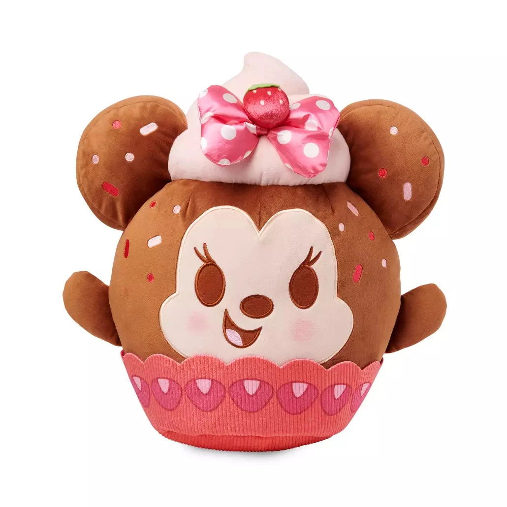 Disney Minnie Mouse Strawberry Cupcake Medium Soft Toy 1 Disney Minnie Mouse Strawberry Cupcake Medium Soft Toy