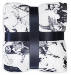 The Nightmare Before Christmas Fleece Throw
