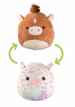 Squishmallows Philip & Nia Flip A Mallow 12” Plush