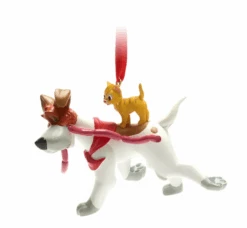 Oliver And Dodger Hanging Ornament - Oliver & Company