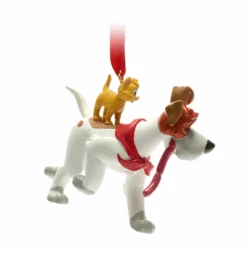 Oliver And Dodger Hanging Ornament - Oliver & Company -Mila's Toys Store Oliver2