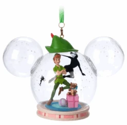 Peter Pan Mickey Icon Hanging Ornament