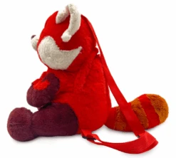 Mei Lee Red Panda Soft Toy Backpack, Turning Red -Mila's Toys Store PandaBag2