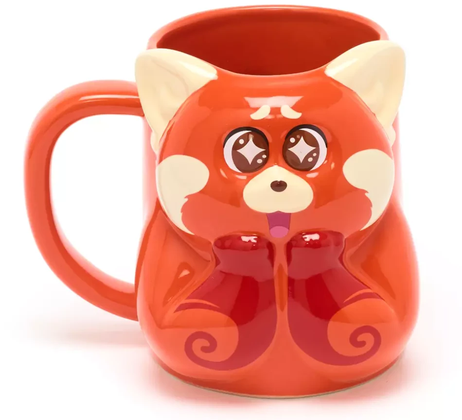 Mei Lee Red Panda Figural Mug - Turning Red 1 Mei Lee Red Panda Figural Mug - Turning Red