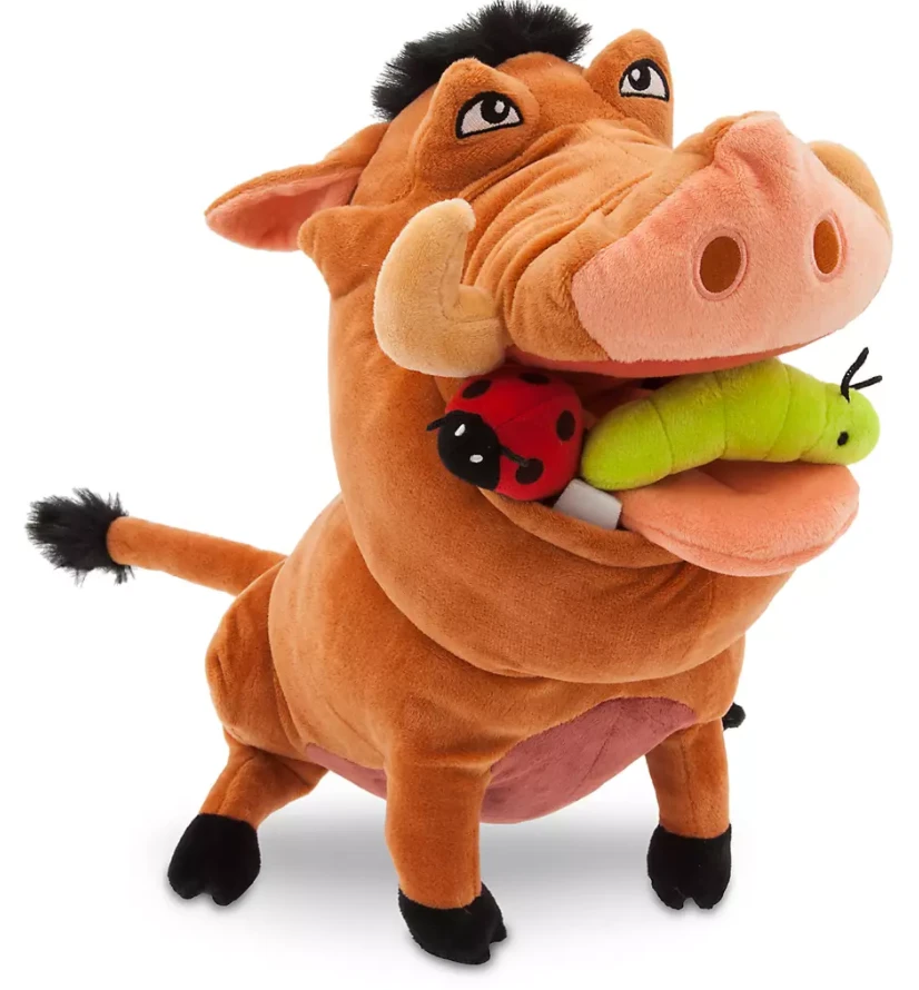 Pumbaa Medium Soft Plush Toy - The Lion King 1 Pumbaa Medium Soft Plush Toy - The Lion King