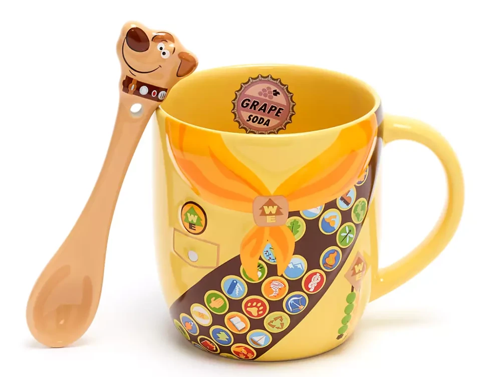 Disney Up Mug And Spoon 1 Disney Up Mug And Spoon