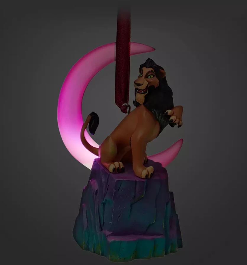 Scar Singing Hanging Ornament - The Lion King 2 Scar Singing Hanging Ornament - The Lion King - Image 2