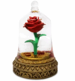 Enchanted Rose Snowglobe - Beauty And The Beast