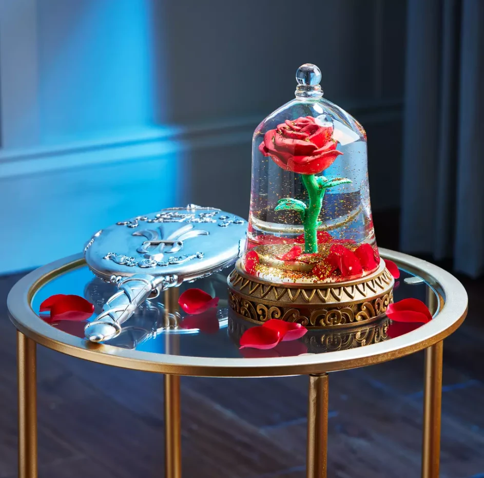 Enchanted Rose Snowglobe - Beauty And The Beast 2 Enchanted Rose Snowglobe - Beauty And The Beast - Image 2