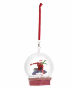 Spider-Man Snowglobe Sketchbook Ornament