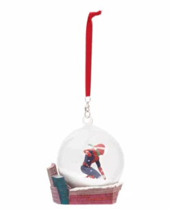 Spider-Man Snowglobe Sketchbook Ornament -Mila's Toys Store Spidermanorn2