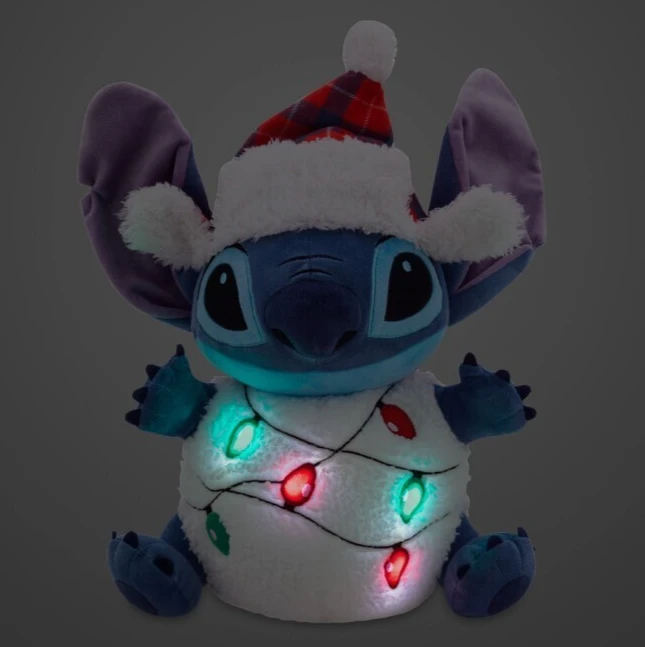 Lilo And Stitch - Stitch Light-Up Holiday Plush 2 Lilo And Stitch - Stitch Light-Up Holiday Plush - Image 2