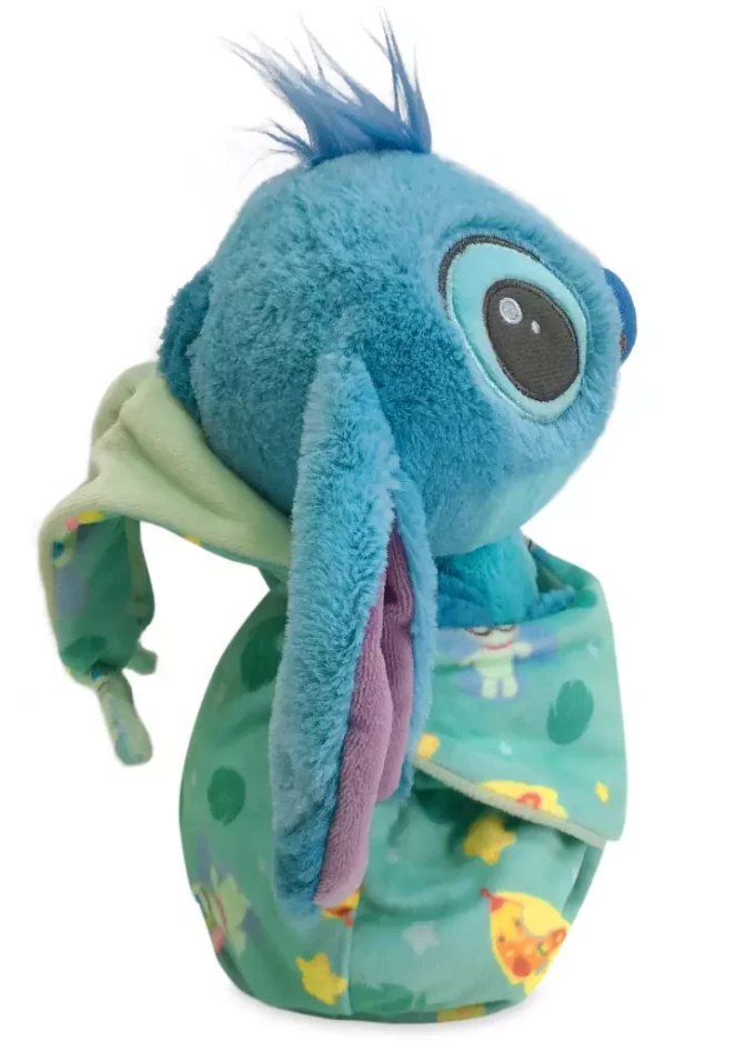 Disney Babies Stitch Plush With Blanket Pouch - Lilo And Stitch 2 Disney Babies Stitch Plush With Blanket Pouch - Lilo And Stitch - Image 2