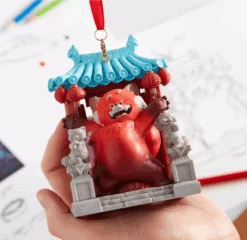 Mei Lee And Red Panda Hanging Ornament, Turning Red -Mila's Toys Store TRorn2