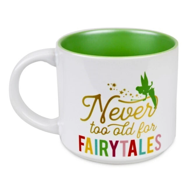 Tinker Bell ''Never Too Old For Fairytales'' Mug 2 Tinker Bell ''Never Too Old For Fairytales'' Mug - Image 2