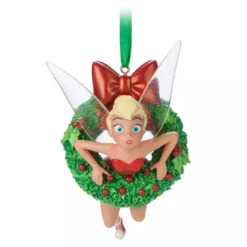 TinkerBell Wreath Sketchbook Ornament