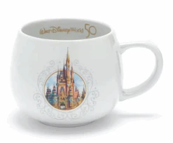Walt Disney World 50th Anniversary Fantasyland Castle Mug