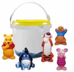 Winnie The Pooh Bath Toy Set