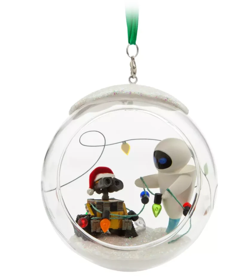 WALL-E And E.V.E. Dome Sketchbook Ornament 1 WALL-E And E.V.E. Dome Sketchbook Ornament