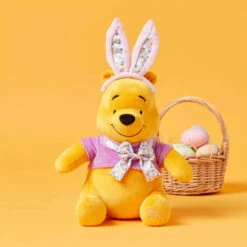 Winnie The Pooh Easter Medium Soft Plush Toy -Mila's Toys Store WinnieEaster1