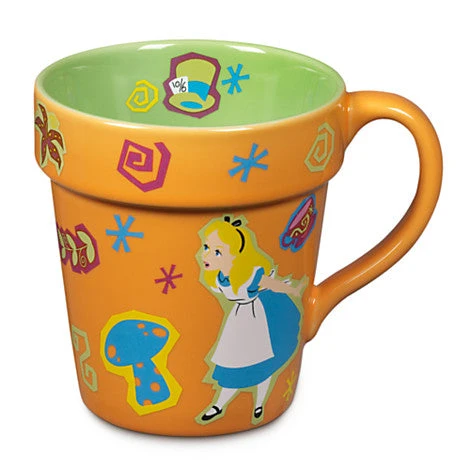 Alice In Wonderland Garden Ceramic Mug 1 Alice In Wonderland Garden Ceramic Mug