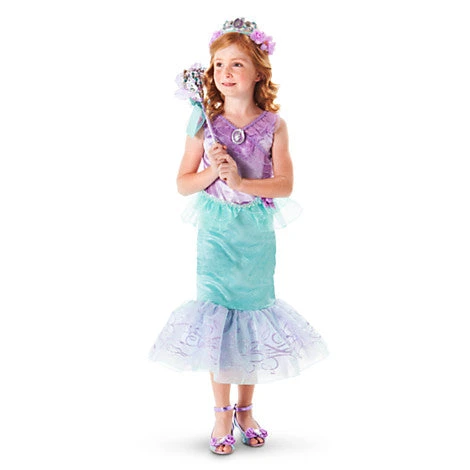 The Little Mermaid Ariel Costume For Kids SIZE 4 2 The Little Mermaid Ariel Costume For Kids SIZE 4 - Image 2