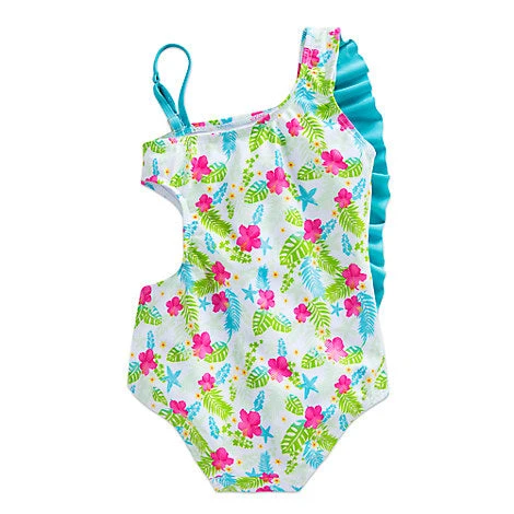 The Little Mermaid Ariel Swimsuit For Girls Sizes 3-10 2 The Little Mermaid Ariel Swimsuit For Girls Sizes 3-10 - Image 2