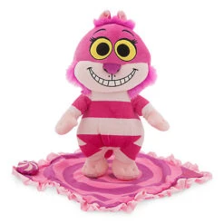 Disney Babies Cheshire Cat 10" Plush Doll With Blanket -Mila's Toys Store cheshireblanket2